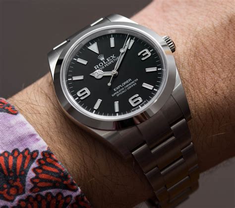 rolex explorer 1 41mm|Rolex explorer 39mm review.